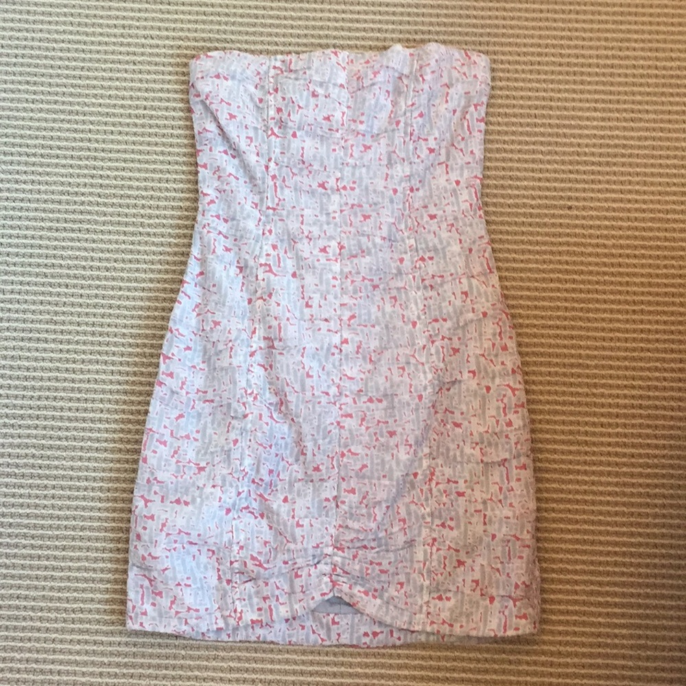B.B. Dakota strapless dress